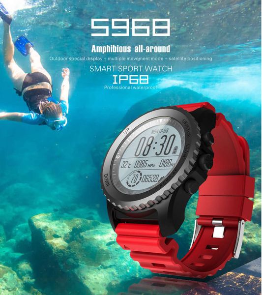 

profsional men's and women's smart watch, gps equipment, heart rate control, exhalation, running, swimming, diving, c