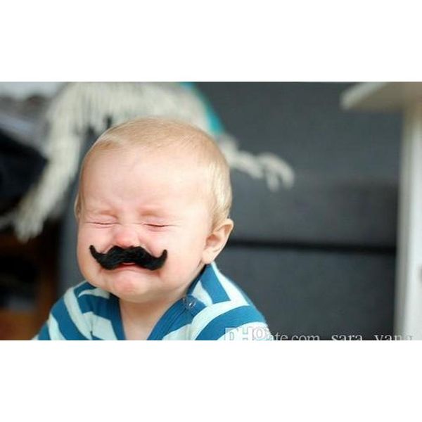 

by dhl 12pcs/set costume party halloween fake mustache moustache funny fake beard jllccq home003
