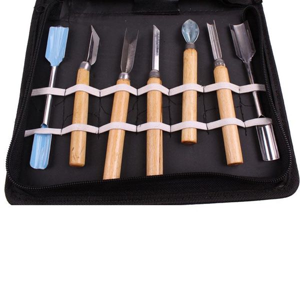 

46 pcs/set vegetable fruit carving tool stainless steel watermelon cutting slicing diy assorted cold dishes tools _wk