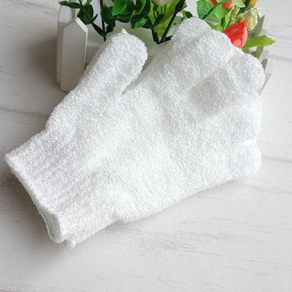 

factory27k0glove nylon body exfoliating cleaning shower five fingers bath bathroom gloves home supplies rra2916