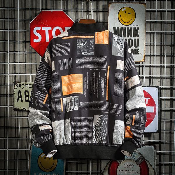 

2021 new janpan bigger pocket white black spring autumn jacket baseball uniform men's streetwear clothes plus oversize m-5xl wrkx, Black;brown