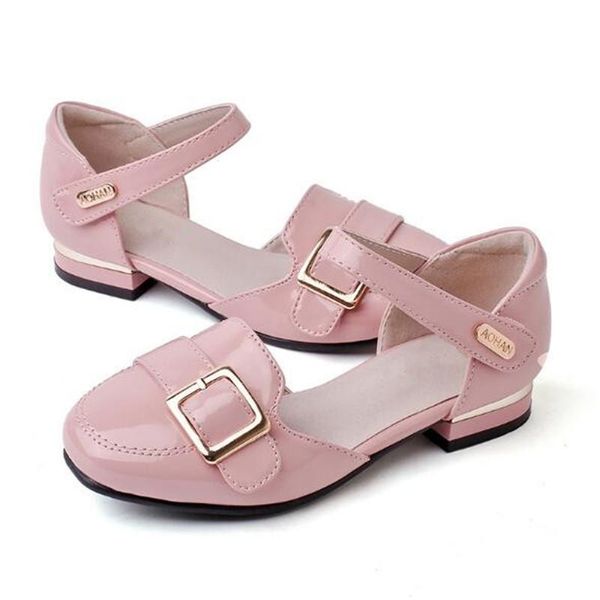 

новые дети танца обувь девушки кожа pu высокого heeled princess performance мода студенческая школа партии детская одежда обувь 04 jllqxa bd, Black