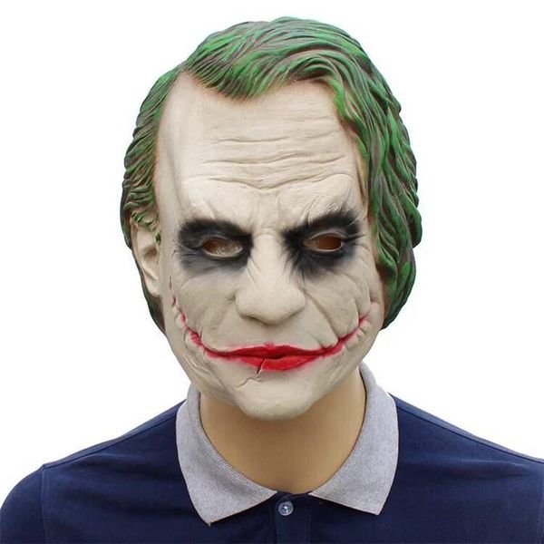 

2020 фильм joker clown cosplay маска латекс костюм партии реквизит