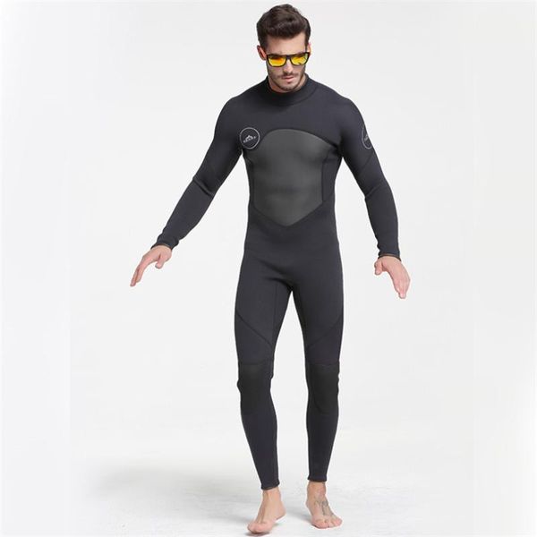 

3mm neoprene scuba diving surfing wetsuit men warm full body spearfishing wet suit for triathlon kitesurfing jumpsuit