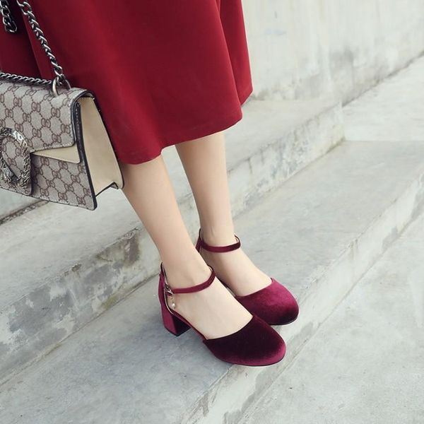 

крупногабаритные обувь 11 12 13 14 15 ladies high heels женская обувь женщина насосы одним словом кнопка single lady баотоу обуви, Black