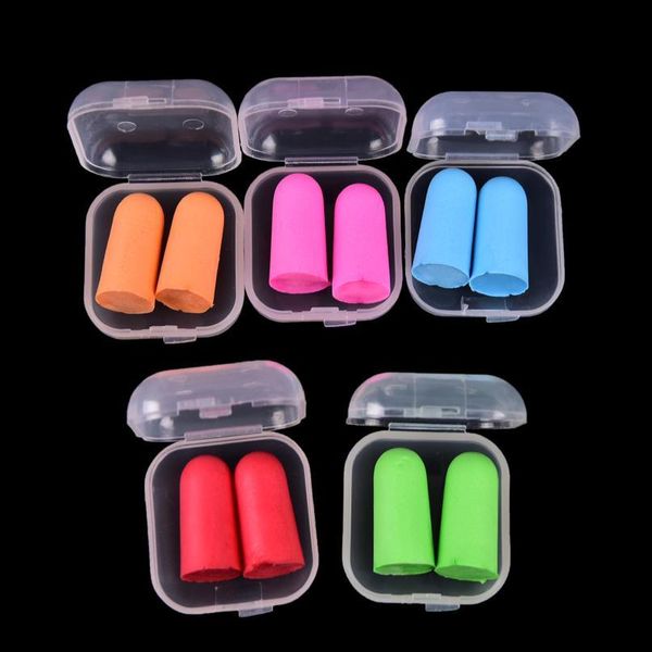 

2pcs anti-noise soft ear plugs sound insulation ear protection earplugs sleeping plugs for travel noise reduction w sqczsm