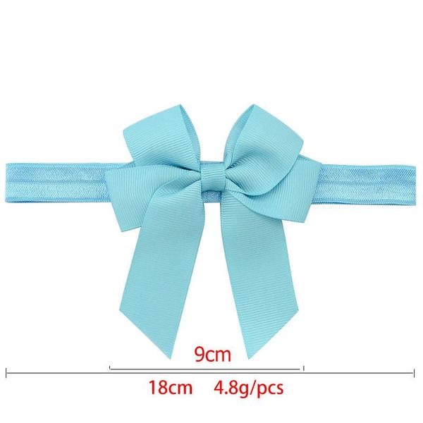 

2pcs/lot new children style boutique hair bows headband for girl h hair accessories elastic headbands headress 618 q wmttpo