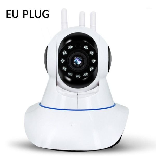 

wireless surveillance camera hd night vision smartphone wifi web camera support 24-hour video or alarm1