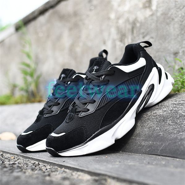

treeperi fashion chunky black white men women sneakers running shoes sport trainers us 8 eur 41.5 for men