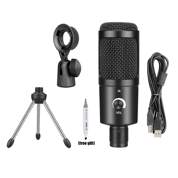 

studio recording microphone,condenser broadcast mic w/ stand recording