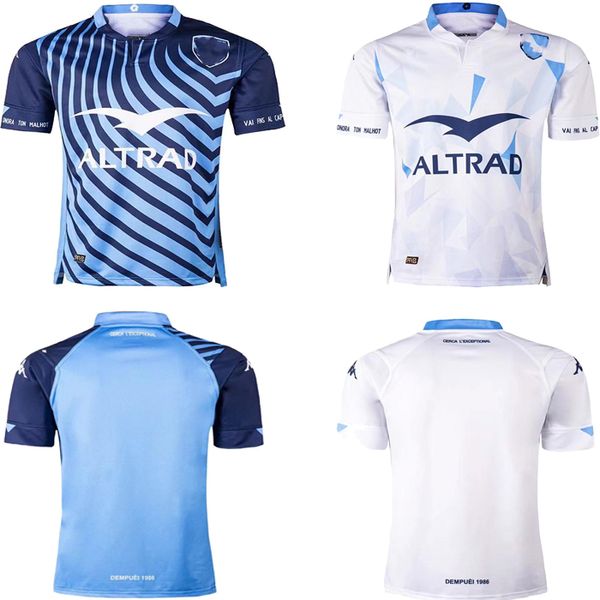 

new 5xl big size rugby 2020 2021 montpellier hsc tee national team new herault jerseys home away maillot de foot shirts men uniforms, Black;gray