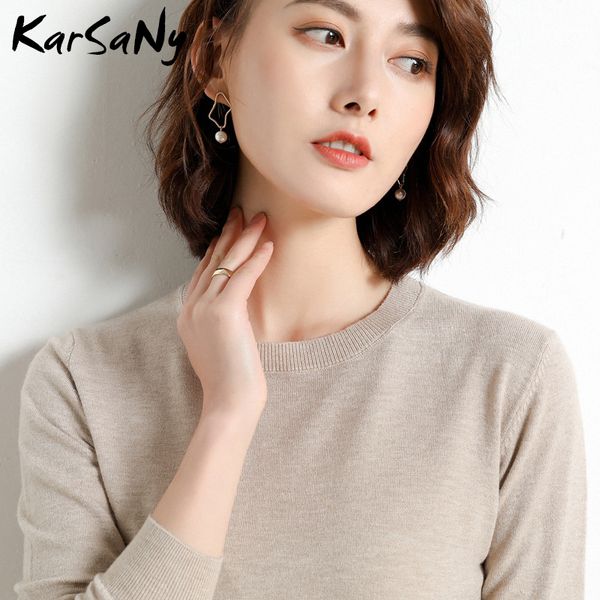 

yellow cashmere sweater for women sweaters female pink wool winter woman sweater knitting pullovers knitted sweaters jumper 2020 lj201127, White;black