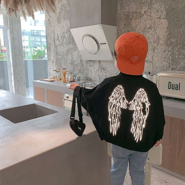 

children's 2020 new boys' autumn aokids korean reflective et f77i, Black