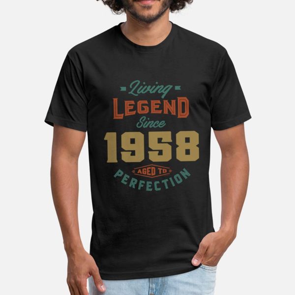 

living legend since 1958 t shirt humor popular trendy tracksuit hoodie sweatshirt