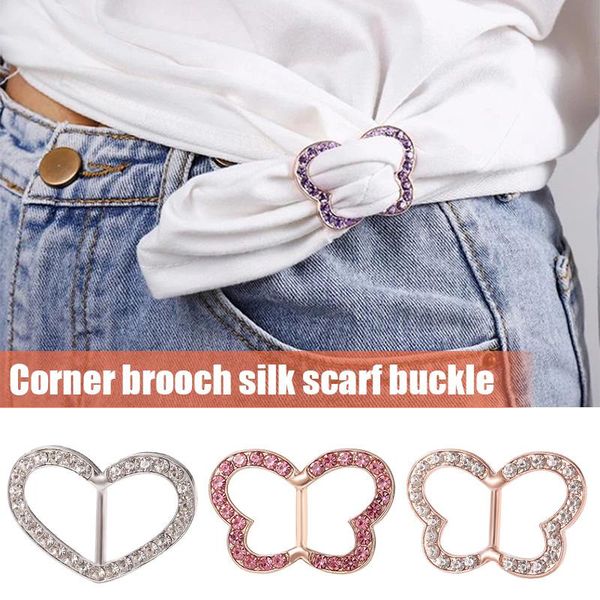 

hair accessories 2pcs high-end buckle multipurpose scarf clip shirt t-shirt clothes hem buckles aic88
