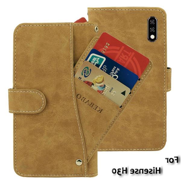 

кошелек hisense u30 чехол флип ретро урожай кожа передняя карты слоты cases крышка служебный телефон защитные сумки