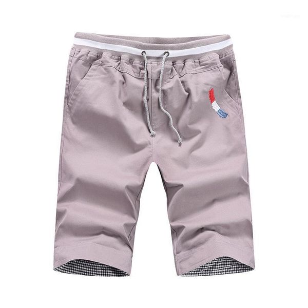 

11 color summer men's casual pants beach shorts influx activity- -401, White;black