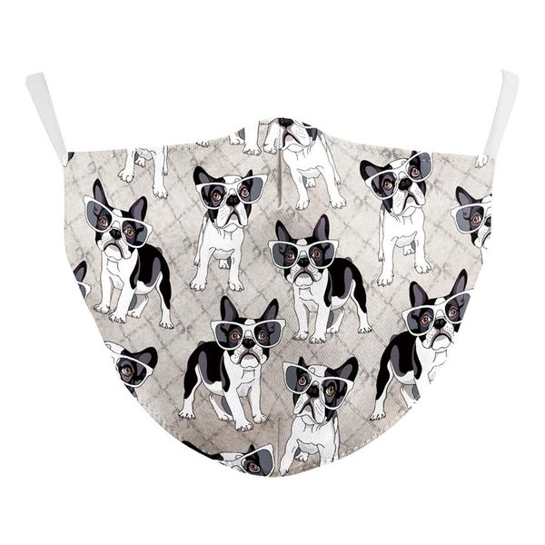 

pm25 взрослые многоразовые хлопок маска для лица симпатичные фотографии животных взрослый рот маска бактерии washable ткань proof flu маска