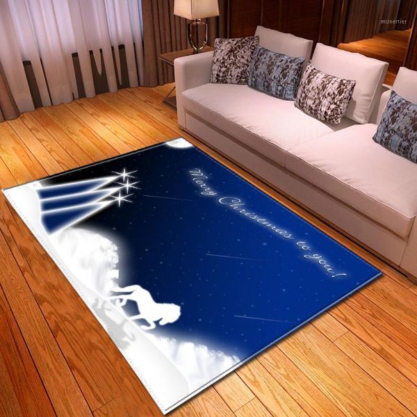 

carpets merry christmas living room carpet bedside home decoration rug children play mat soft flannel non-slip xmas parlor area rug1