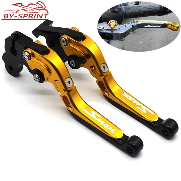 

motorcycle brake clutch levers cnc adjustable folding extendable accessories for smax155 smax 155 2020 2020