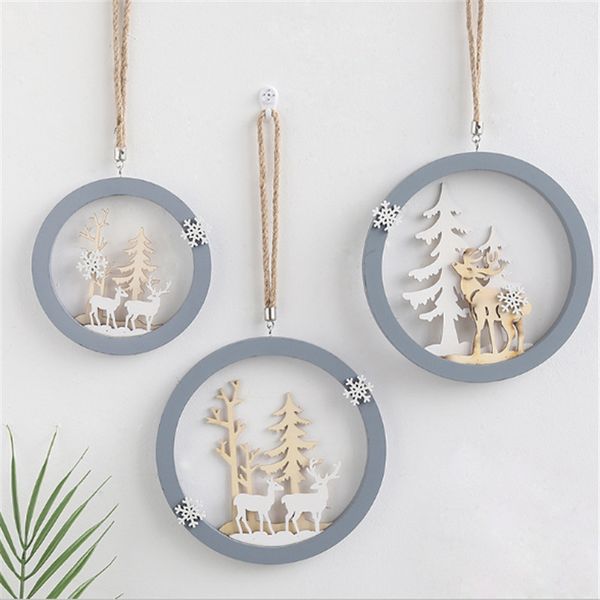 

2020 navidad noel for family deer pendant gift xmas decoration merry christmas 2021