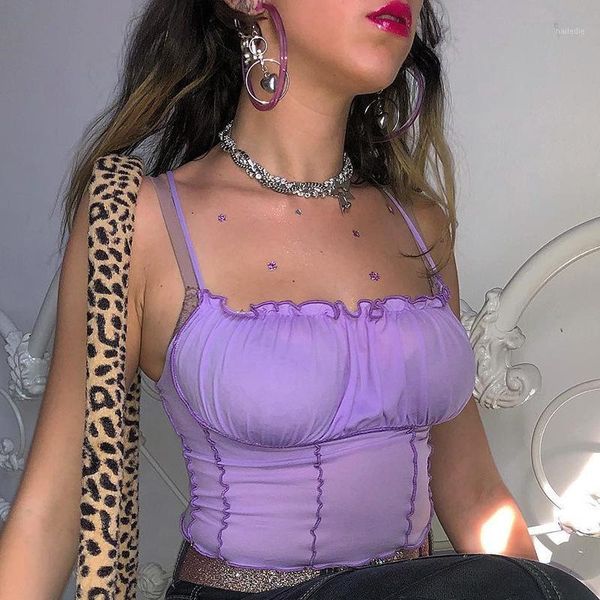 

crop women sleeveless off shoulder spaghetti strap milkmaid tank summer beach female cute vest 2020 clothes1, White