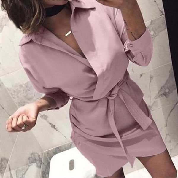 

dress long sleeve shirt dress 2021 dresses women casual striped print mini party vestidos ropa mujer shein, Black