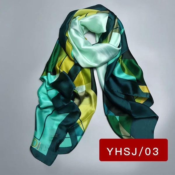 

2020 роскошный шарф женщин весна лето шелковые шарфы шали палантины lady soft pashimina женский echarpe дизайнер пляж похититель бандана, Blue;gray