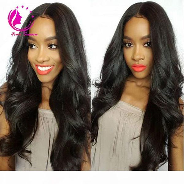 

loose wave full lace wigs natural color part wave human hair wig lace front wig loose wave brazilian hair full lace wigs, Black;brown