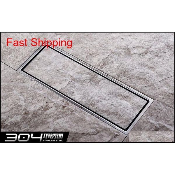 

tile insert invisible two-sided floor waste grates bathroom shower qylews bde_luck