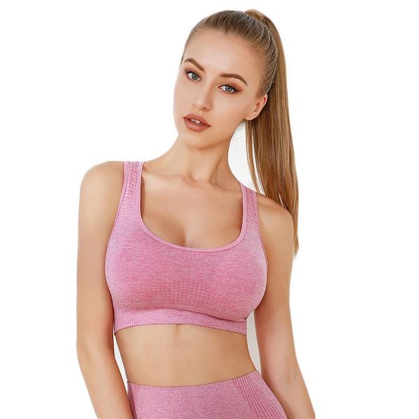 

gym clothing sports bra comfortable seamless women fitness yoga running crop push up sport bras, White;black