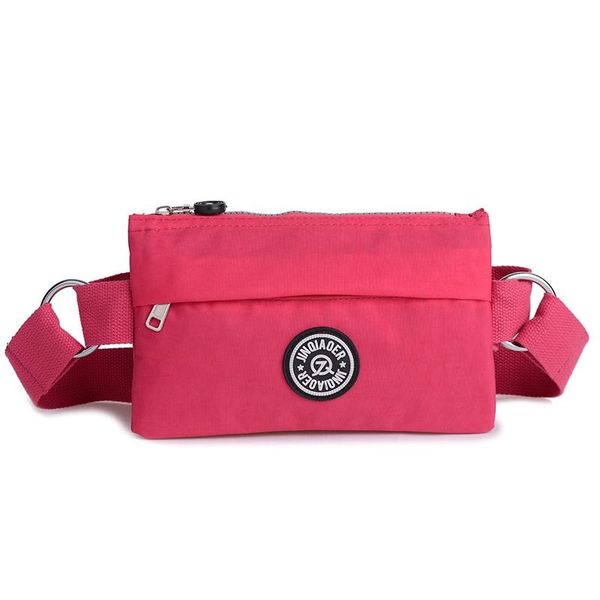 

модная талия пакеты нейлоновые повседневные женские ремень сумки на плечо женские груди сумки утилита пакеты вредителей фанни пакет кошелько, Black;red