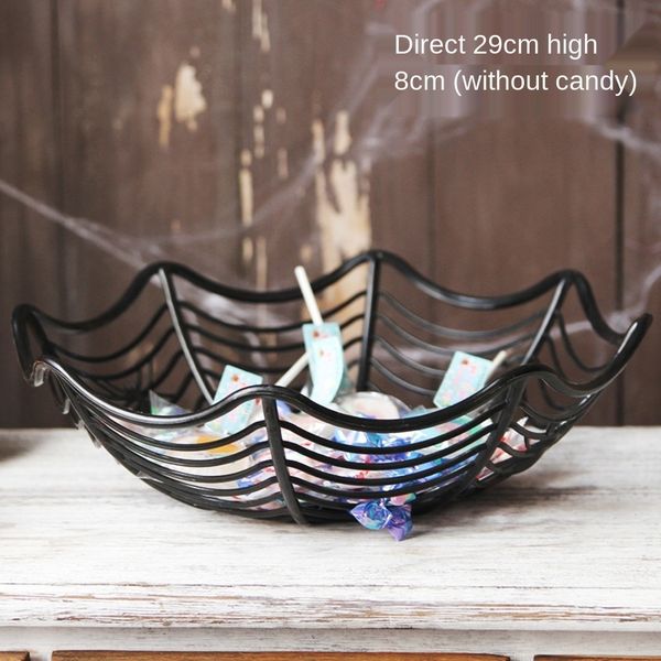 

huqew хэллоуин паутина корзины prop ювелирные изделия конфеты конфеты реквизита дети fodby фонарь корзина фруктов украшения детский сад тыкв