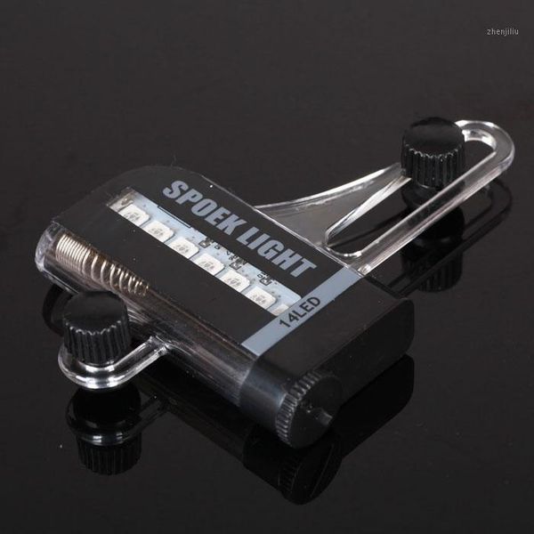 

bike lights light waterproof rear tail 14 led motorcycle cycling bicycle wheel signal tire spoke 30 changes safety war1