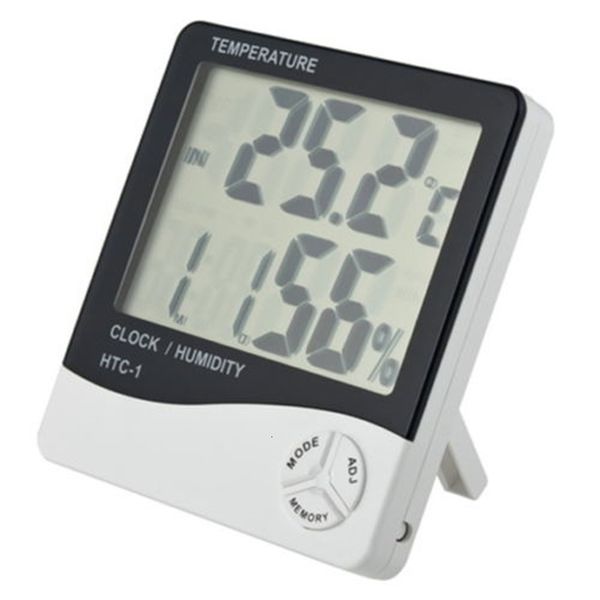 

meter temperature hygrometer clock humidity digital thermometer lcd with clock calendar alarm htc-1 100 pieces