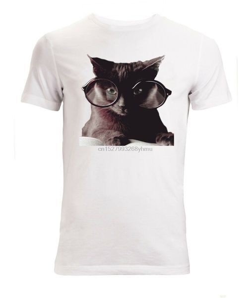 

cat reading book glasses hipster style men (woman available) t shirt white(1) sport hooded sweatshirt hoodie