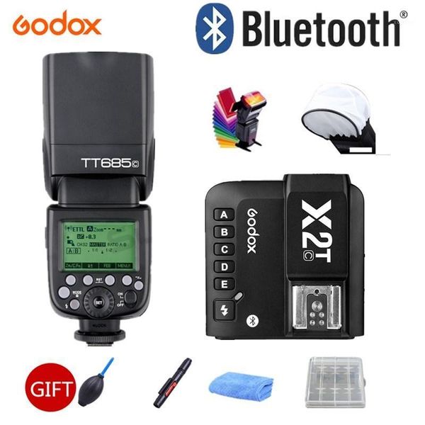 

godox speedlite flash685c/n/s/f/o 2.4g hssl wireless + x2t-c/n/s/f/o trigger for camera1