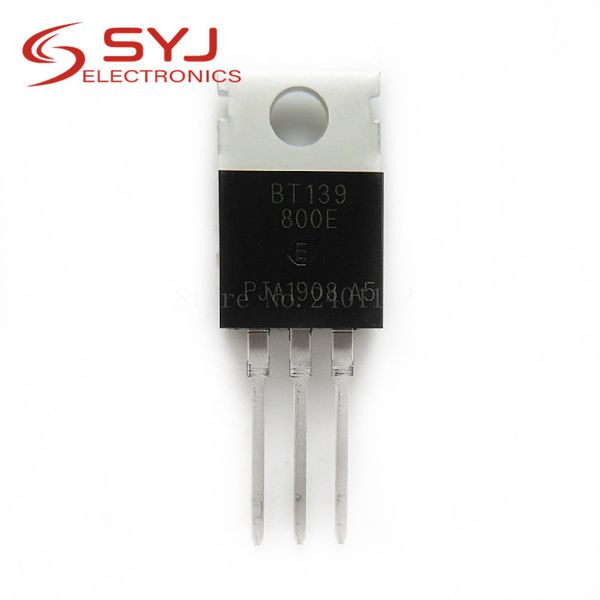 

10pcs / lot bt139-800e bt139-800 zu-220 bt139 rail triac new original in stock