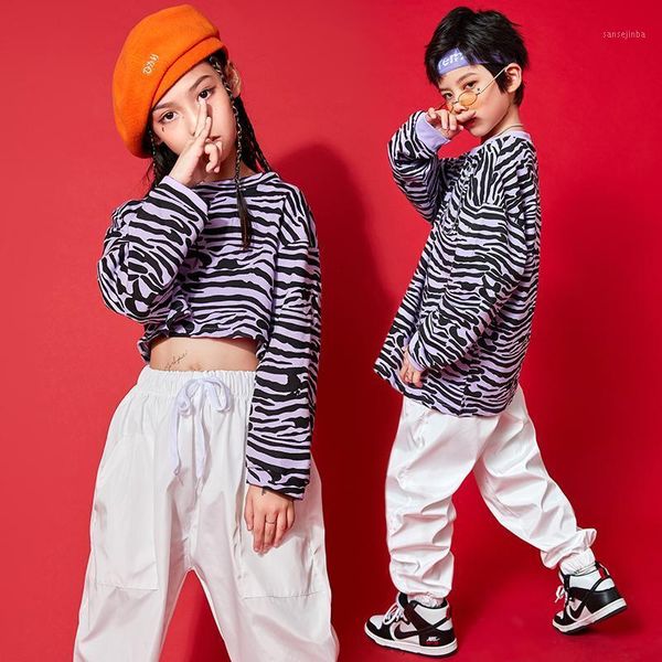 

big boys streetwear clothing set autumn spring teenage girls purple color leopard tshirt and loose white trousers sport sets1
