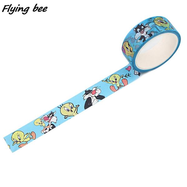 

2016 ngbee 15mmx5m cartoon bird dog chicken cow washi tape paper diy decorative adhesive tape kawaii masking tapes x1199 h