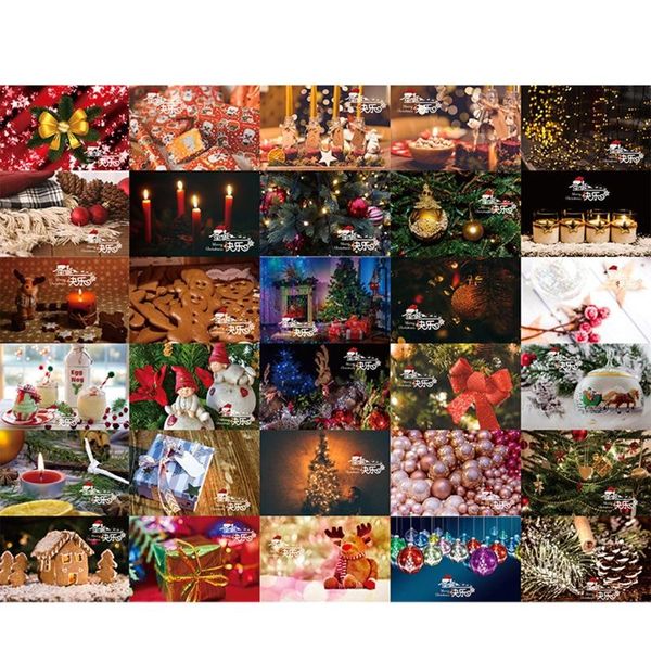 

рождество 3d stereo поздравительная открытка ar virtual imaging technology творческие подарки x4ye