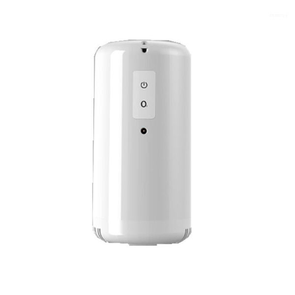 

mini car air purifier for car home use portable smart sensor oxygen bar usb charging auto mist air freshener1