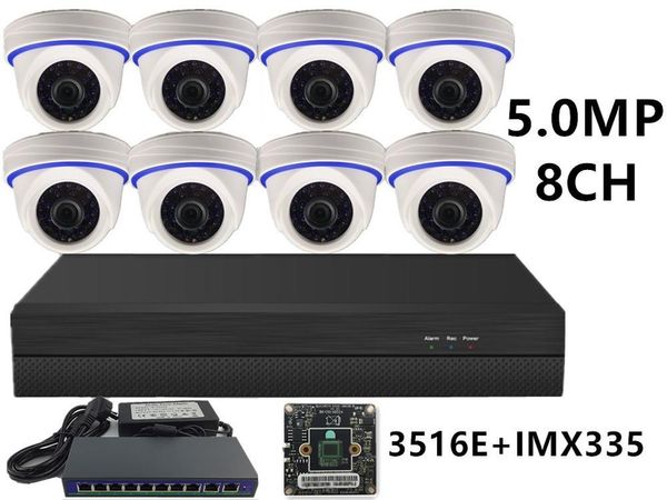 

wireless camera kits 8ch ip surveillance kit dome indoor plastic 5.0mp 4.0mp 3.0mp 2.0mp 16*5mp nvr 48v poe switch onvif p2p cloud
