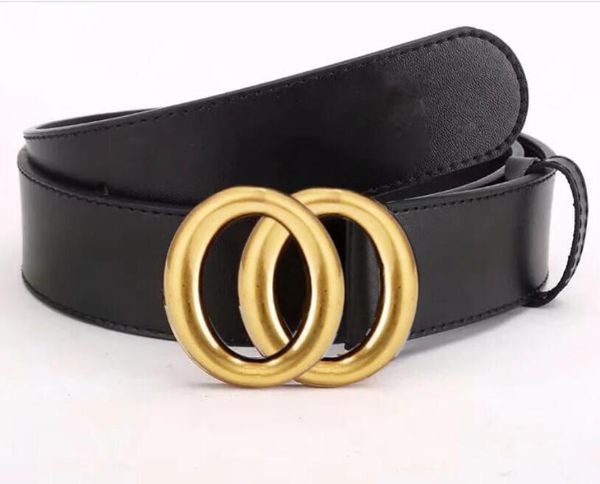 

2021 fashion big buckle genuine leather belt with box designer belts men women new mens belts aa6 compare with similar items, Black;brown