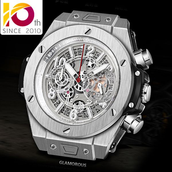 Erkek Saatler Üst Marka Lüks Moda Askeri Kuvars İzle Erkekler Silikon Bilek Su Geçirmez Spor Chronograph Relogio Masculino LJ201118