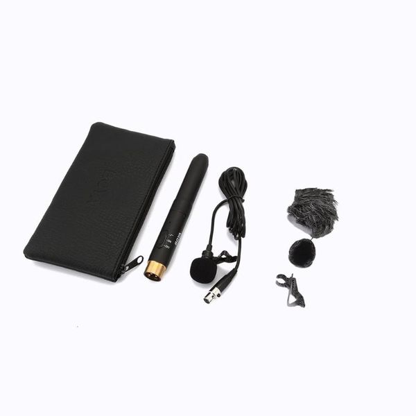

microphones boya by-m11 professional omni-directional xlr lavalier microphone system for interview documentary film theater stage