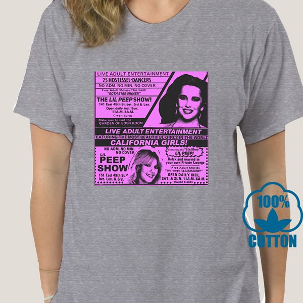 

0286d lil peep x alien body california girls t shirt medium deadstock size m low price tee for teen boys sport hooded sweatshirt hoodie