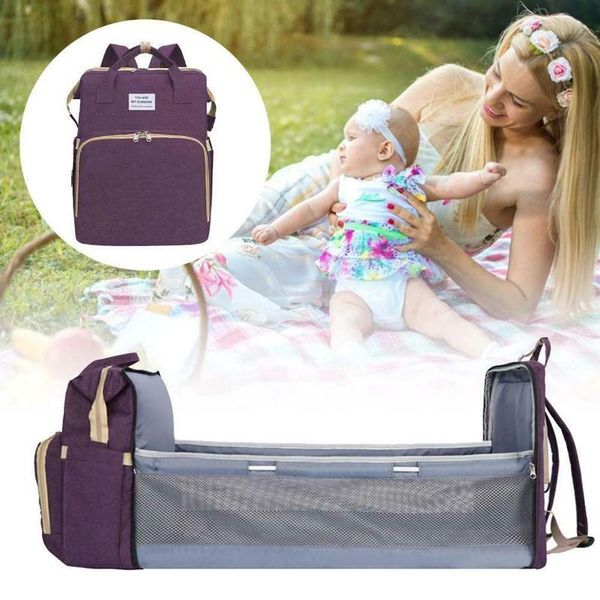 

portable baby diaper bags multifunction waterproof folding maternity backpack mommy stroller bagsfor mummy baby care