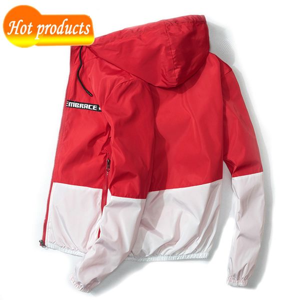 

2021 new men hooded hoodies fine youth adjustment college boys spring fashion casual jacket male streetwear 4-xl zipper jtu7, Black;brown