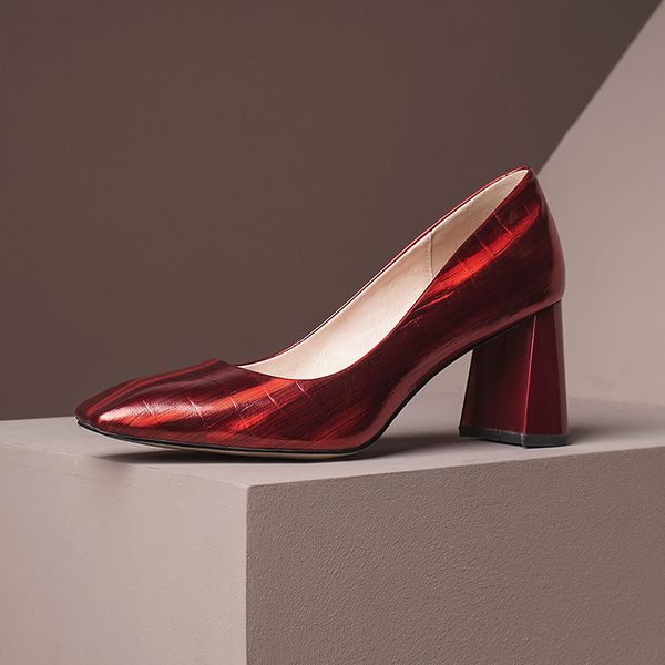 

natural 2021 women bombs 22-26.5cm ladies patent printing heels shoes qnmx, Black